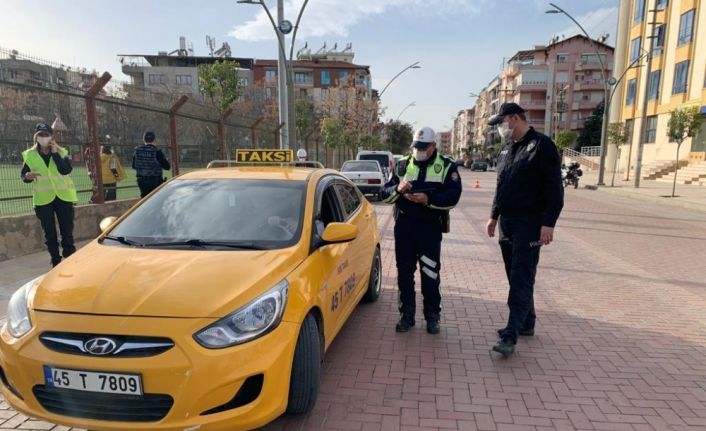 Salihli’de motosiklet ve traktör denetimi