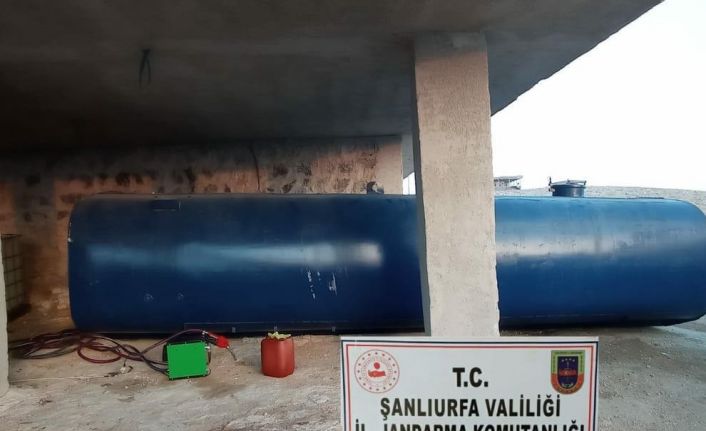 Şanlıurfa’da 12 bin 800 litre kaçak akaryakıt ele geçirildi