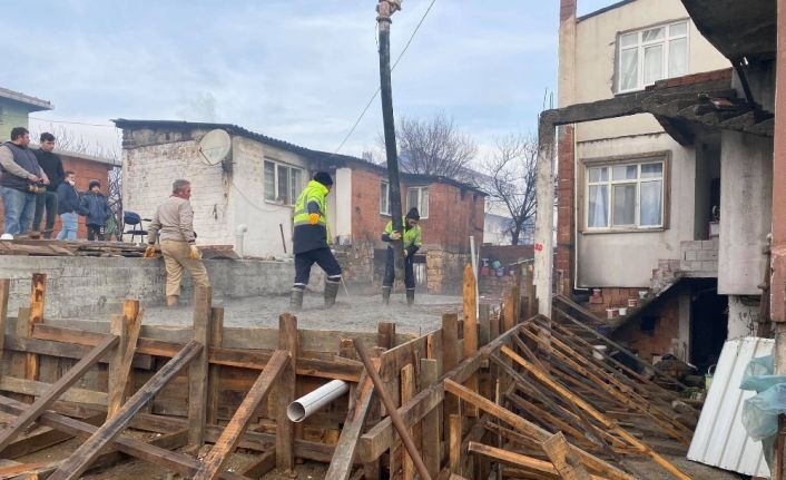 Terzialan Belediyesi yaraları sarıyor