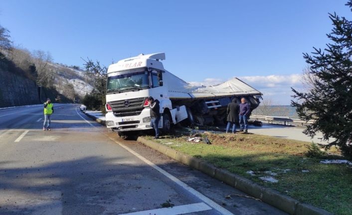 Trabzon’da gizli buzlanma kazalara neden oldu