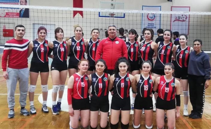 Turgutlu Belediyespor Genç Kızlar Voleybol takımından ikinci galibiyet