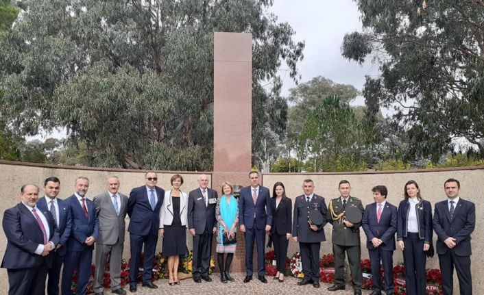 18 Mart Çanakkale şehitleri Avustralya’da törenle anıldı