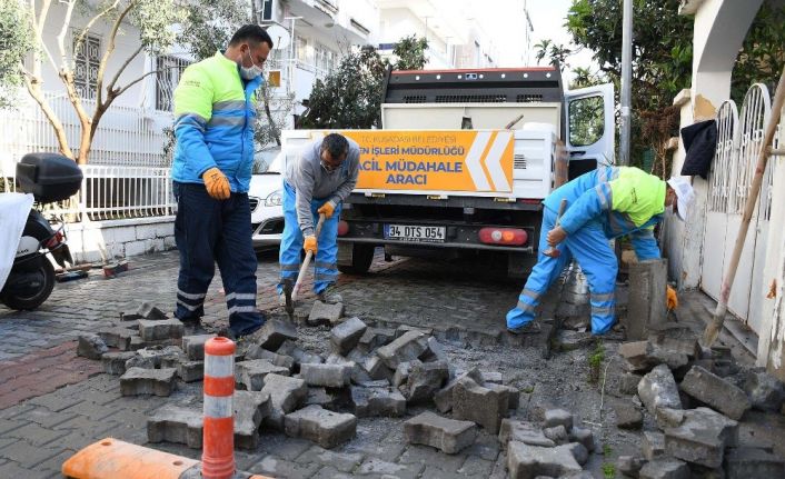 Acil müdahale timleri görev başında