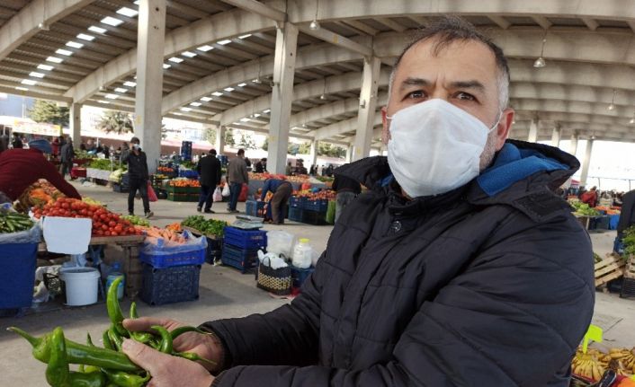 Afyonkarahisar’da pazarın zam şampiyonu ’biber’ oldu