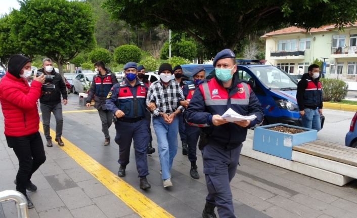 Ağaç kesme tartışmasında ağabeyini öldüren zanlı adliyeye sevk edildi