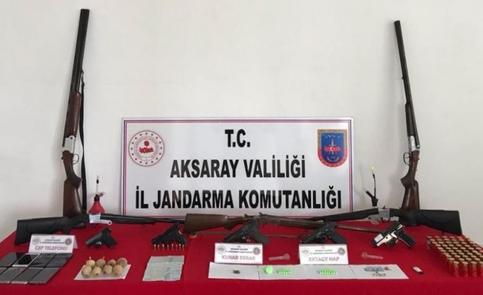 Aksaray’da uyuşturucu ve suç örgütü operasyonu: 6 tutuklama