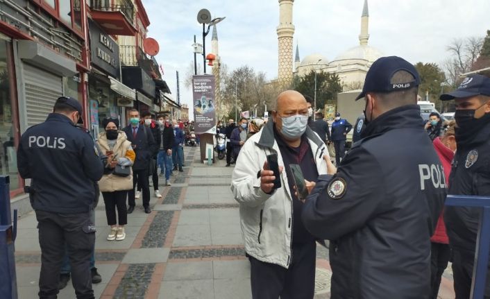 Alarm verilen Edirne’de, HES kodu olmayan çarşı ve caddelere giremeyecek