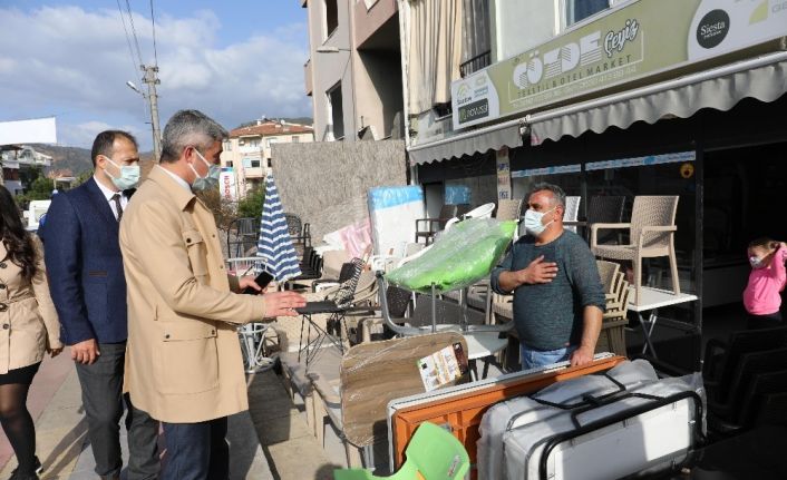 Başkan Oktay denetimlerini sürdürüyor