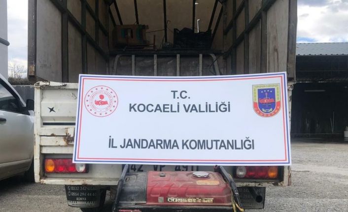 Baz istasyonundan jeneratör çalan hırsızlar JASAT’a yakalandı