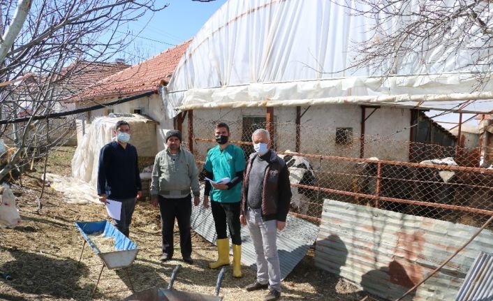 Besicilere destek için saha calışması