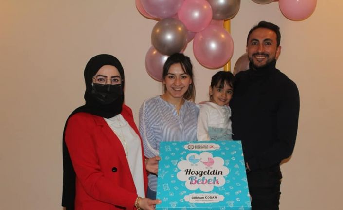 Boğazlıyan Belediyesinden ‘Hoş geldin Bebek’ hediyesi