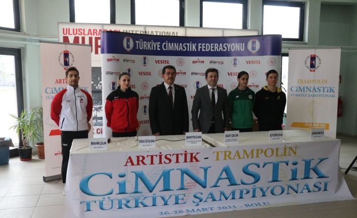 Bolu’da, Türkiye Artistik-Trampolin Cimnastik Şampiyonası başladı