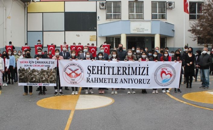 Çanakkale Şehitleri İzmir’de anıldı