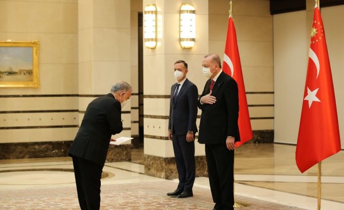 Cumhurbaşkanı Erdoğan, Dominik Cumhuriyeti Büyükelçisini kabul etti