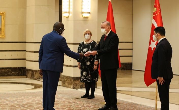 Cumhurbaşkanı Erdoğan, Senegal Büyükelçisini kabul etti