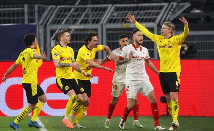 Dortmund Şampiyonlar Ligi’nde çeyrek finalde