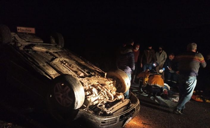 Foça’nın eski Belediye Başkanı Gökhan Demirağ trafik kazası geçirdi