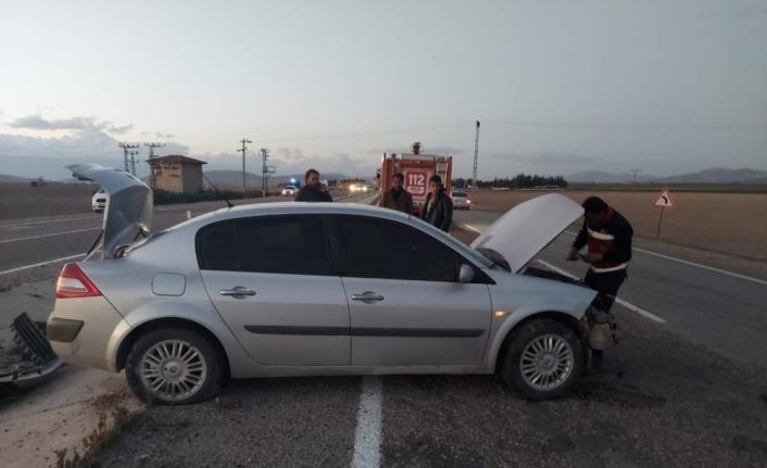 Hatay’da trafik kazası: 1 yaralı