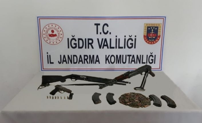 Iğdır’da Kalaşnikof tüfek ele geçirildi