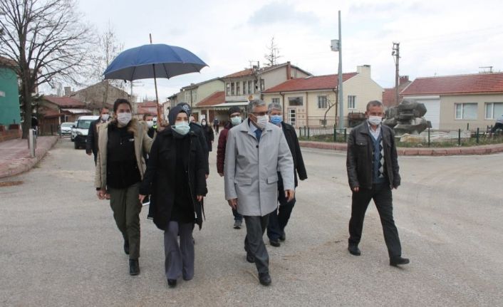 İnönü’de koronavirüs denetimleri devam ediyor