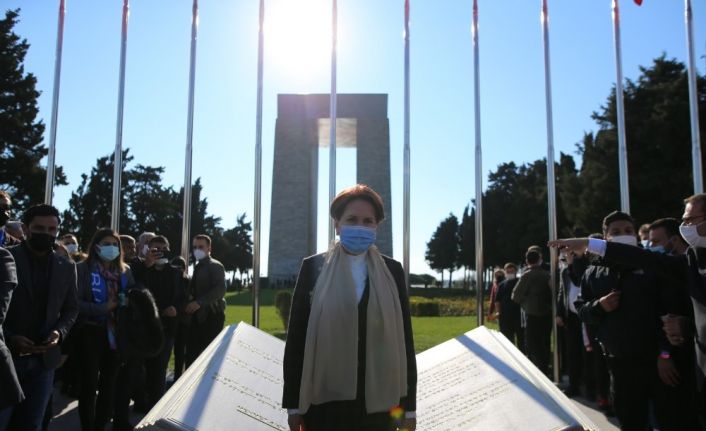 İYİ Parti Genel Başkanı Akşener Şehitler Abidesi’nde