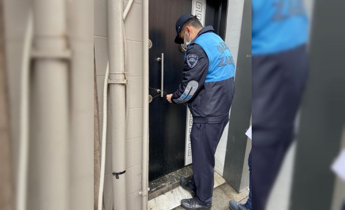 İzinsiz broşür dağıtan iş yeri kapatıldı