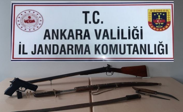 Jandarmadan silah kaçakçısına operasyon: 1 gözaltı