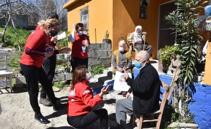 Kadın Eli ve Derman ekipleri ev ev dolaşıyor