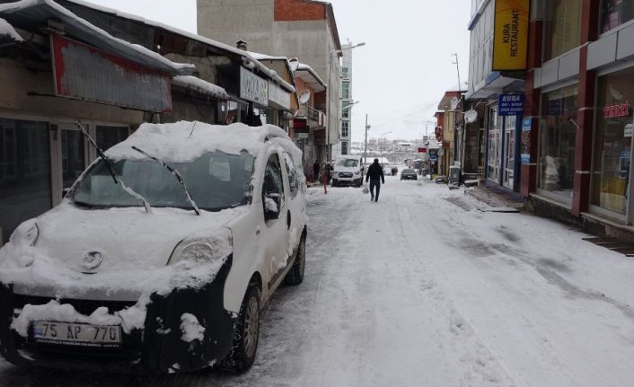 Kara kış geri geldi, 33 köy yolu ulaşıma kapandı