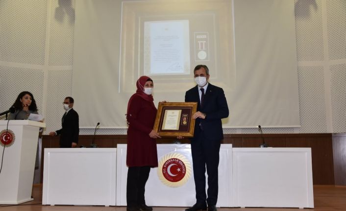 Kırıkkale’de “Devlet Övünç Madalyası” takdim töreni yapıldı