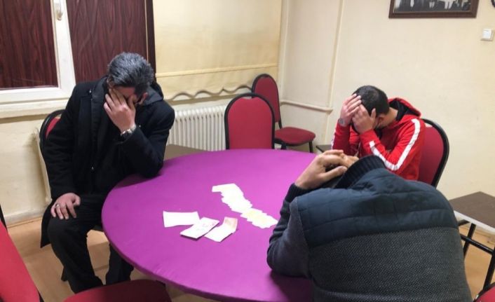 Kumar oynayan 29 kişiye 122 bin lira ceza