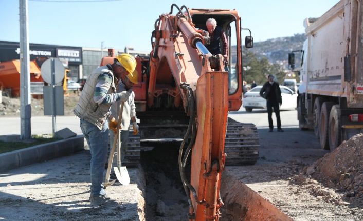 Kütahya’da iki mahalleye yağmur suyu hattı