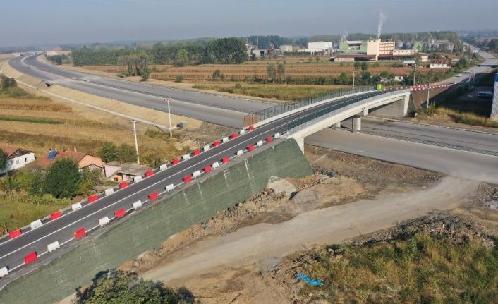 Kuzey Marmara Otoyolu geçişindeki köprünün revizyon çalışmaları başlıyor