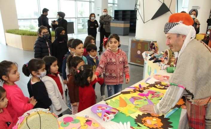 Minik öğrencilere geleneksel ören bebek sanatını tanıtıldı