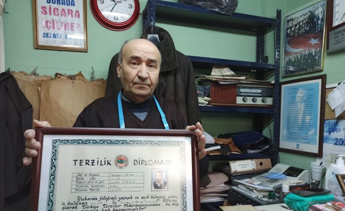 Muzaffer amcanın 50 yıllık deri hikayesi