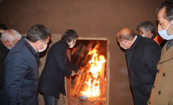 Oltu Tuğla Fabrikası üretim startını verdi