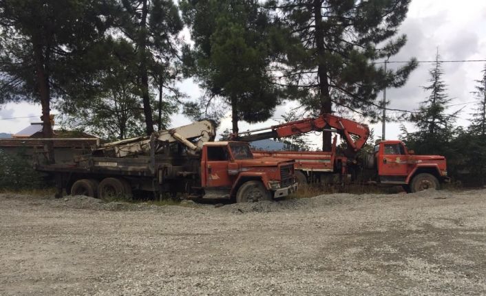 Ordu’da hurda araçlar toplanıyor