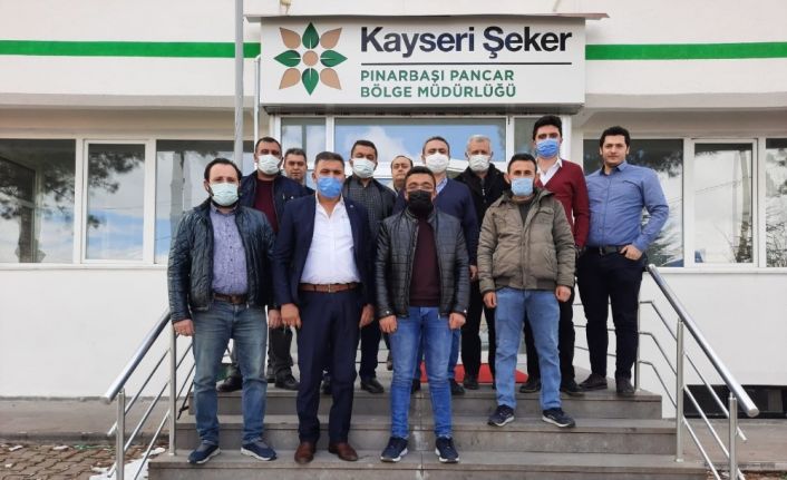 Pınarbaşı çiftçilerinin yüzü Kayseri Şeker ile güldü