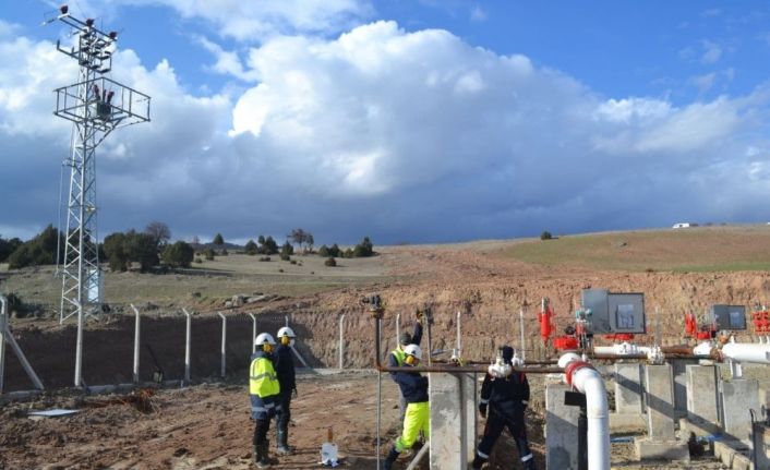 Reşadiye’de doğalgaz heyecanı