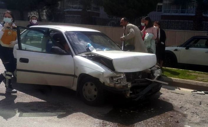 Samsun’da trafik kazası: 2 yaralı