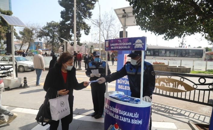 Şanlıurfa’da zabıtadan “Bilinçli tüketici ol broşürü”