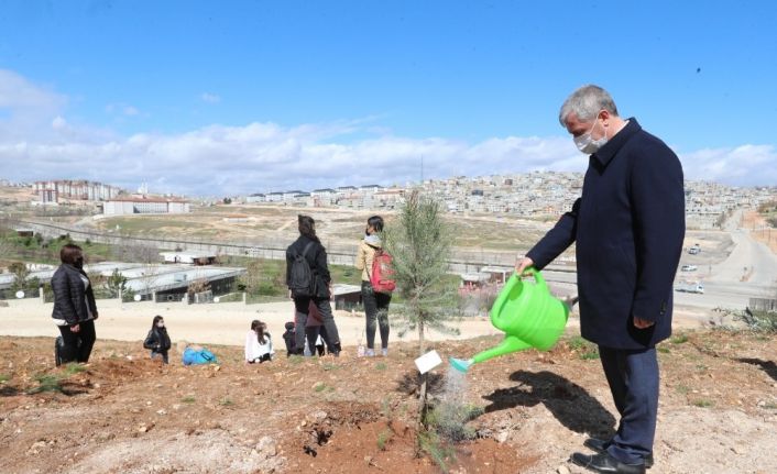 Şehitlerin ismi Şahinbey’de fidanlarda yaşayacak