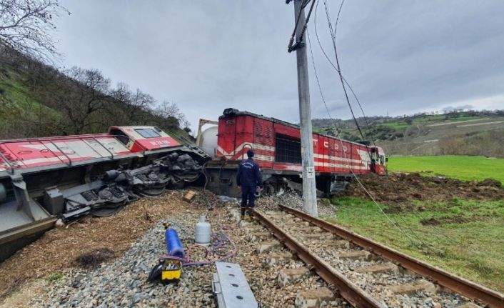 Susurluk’ta tren kazası