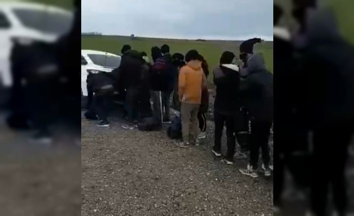 Tekirdağ’da 14 düzensiz göçmen yakalandı