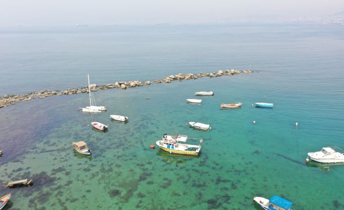 Tuzla’da  2 bin yıllık tarih, sular çekilince ortaya çıktı