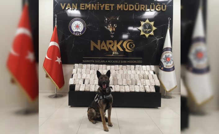 Van’da 47 kilo 585 gram eroin ele geçirildi