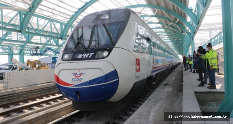 Yüksek Hızlı Tren Sivas tren garında