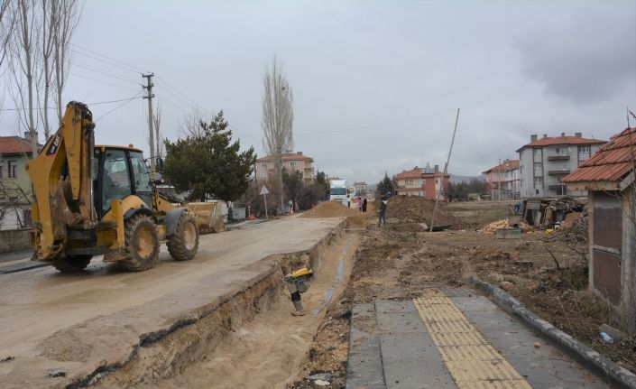 Akyurt’ta içme suyu hattı yapımına başlandı