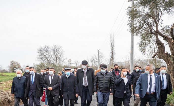 Başkan Soyer, Küçük Menderes Havzası turunu Tire ile sürdürdü