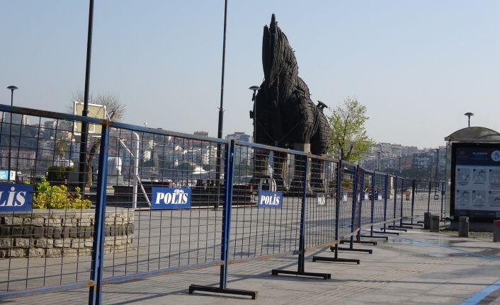 Çanakkale sahilleri korona virüs salgını nedeniyle kapatıldı